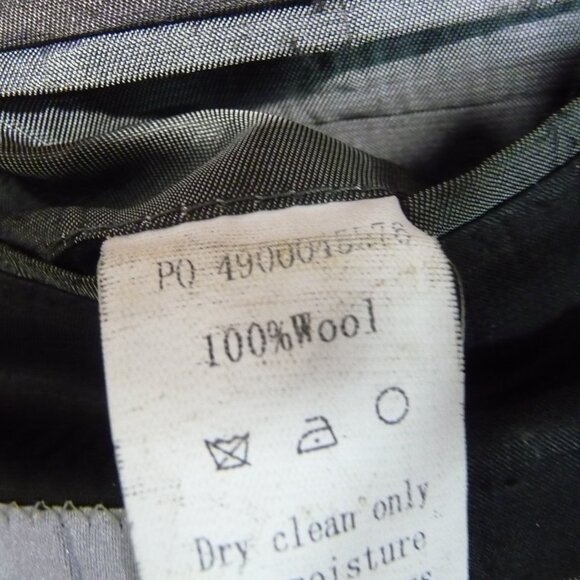 DKNY BLAZER SUIT JACKET WOOL SIZE 40R - Picture 5 of 14